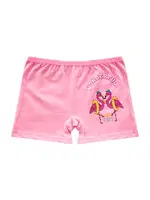 Kız Çocuk Renkli Boxer Likralı Flamingo Baskılı ÖTS 8235 - 6 ADET Pembe detay görünüm